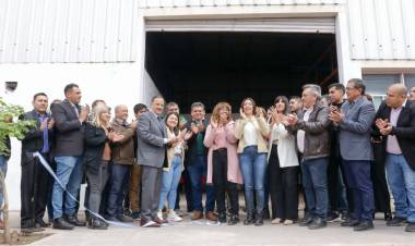 Inauguraron en Chepes refacciones de la Cooperativa de Trabajo Textil Beraca