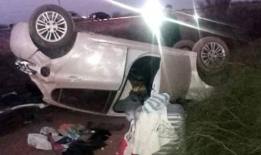 Fuerte accidente en Ruta 38 debido a los fuertes vientos