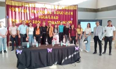 Desiderio Tello: desarrollaron la jornada Educar en Igualdad