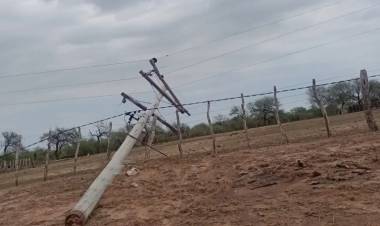 Villa Nidia: violenta tormenta azotó a los vecinos de la zona