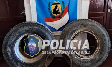 Chepes - brigada de investigaciones recupero elementos robados