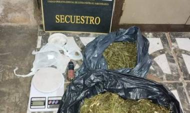 Milagro: Tras un operativo se incautó droga y otros elementos