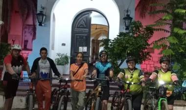 En Pascuas: Olta propuso el cicloturismo de las 7 Capillas