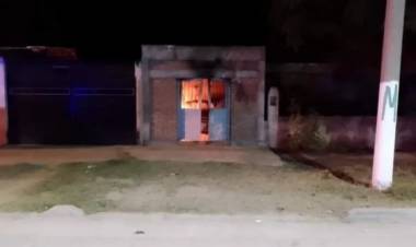 Chamical: intentaba robar una garrafa, explotó y terminó herido