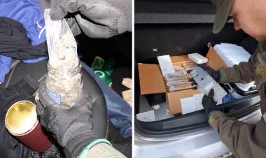 Incautan contrabando de celulares y marihuana con destino a La Rioja
