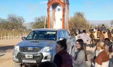 San Nicolás visitó a los llanos riojanos