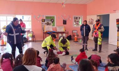 Semana de la Seguridad Vial: cierre de charlas preventivas e informativas en jardines de infantes