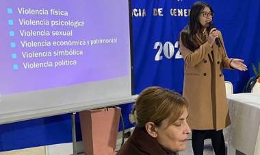 En el I.S.F.D “Rosario Vera Peñaloza”, capacitación y asesoramiento legal en violencia de género