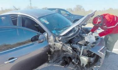 Fuerte colisión por Ruta Nacional 38