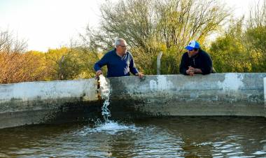 En medio de la emergencia hídrica, habilitaron perforación en Rosario Vera Peñaloza