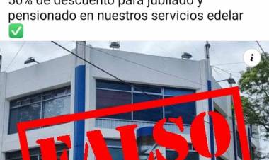 Edelar informa sobre estafas en redes sociales y en whatsapp