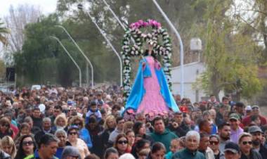 Emotiva celebración de la Patrona de Los Llanos Riojanos