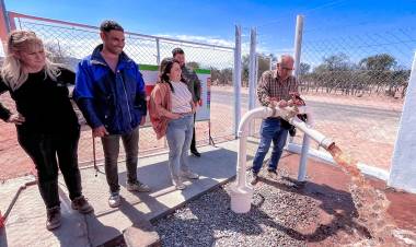 Chepes: Finalizan obras para afrontar la emergencia hídrica