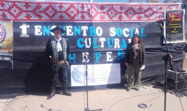 Adel Gómez, delegado de ANCROF realizó 1° Encuentro Social y Cultural chepeño