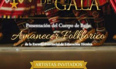 Chepes: Noche de gala para la presentación del grupo de baile "Amanecer Folklórico"