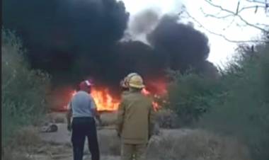 Chamical: explosiones y columnas de humo negro en impactante incendio