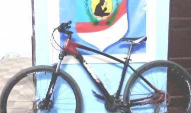 Chepes: Se reuperó una bicicleta sustraída por menores de edad