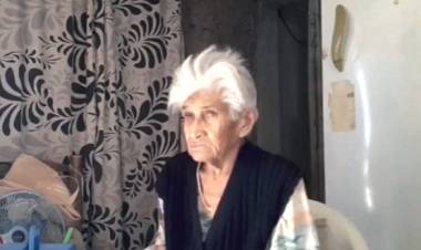 Chepes: Abuela pide un núcleo sanitario para su vivienda