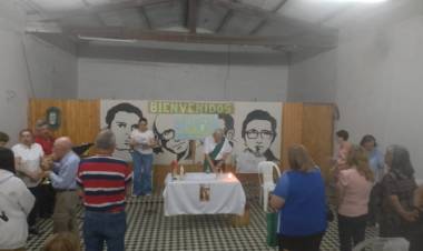 Chepes: Se celebró ceremonia religiosa en el templo histórico 