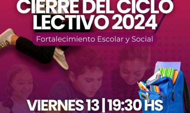 Chepes: Cierre del Ciclo Lectivo F.E.S. 2024