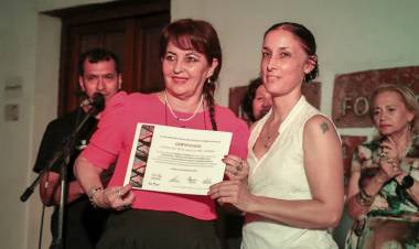 Artesana local reconocida a nivel provincial
