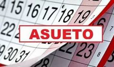 El Gobierno Provincial decreta asueto el 23, 24 y el 30 de diciembre, recordando además el Feriado del 31
