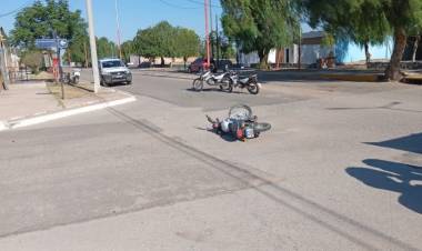 Chepes: mujer hospitalizada por accidente de tránsito