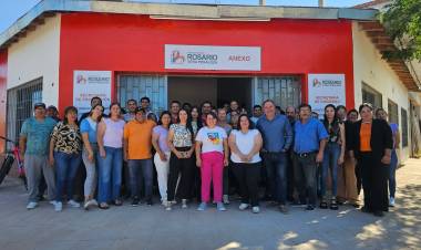 Chepes: Inauguración del Anexo del Municipio Rosario Vera Peñaloza