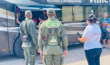 Operativo de control migratorio en talamuyuna
