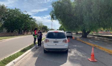 Tránsito Municipal de Chepes: trabaja en controles preventivos 