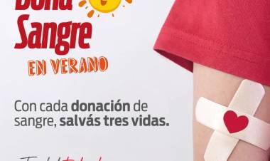 El Ministerio de Salud solicita a la ciudadanía sumarse a la campaña de donación de sangre
