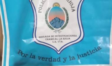 Recuperan reflector LED relacionado con un caso de hurto en Chamical