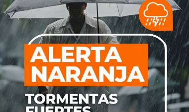 Chepes: el Comité Operativo de Emergencia Municipal advierte sobre fuertes tormentas (alerta naranja)