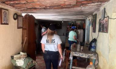 Continúan los trabajos de asistencia y contención en Chamical