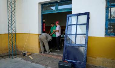 Continua la puesta a punto de los edificios escolares de toda la provincia