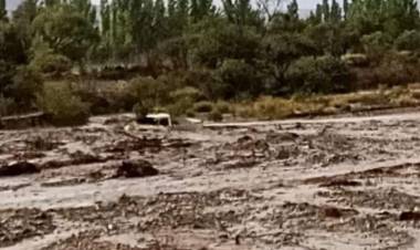 Alerta por la creciente de ríos del departamento Famatina