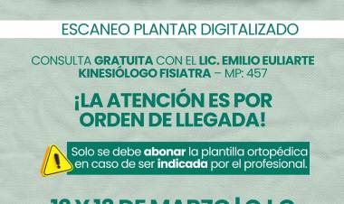 Chepes: Consulta gratuita de plantillas ortopédicas