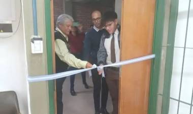 Chepes: la Escuela Normal inauguró un Aula-Taller