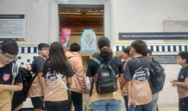 Estudiantes de distintos niveles visitaron el Espacio Provincial de la Memoria