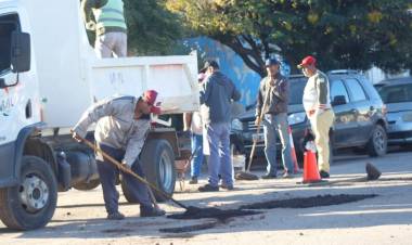 Chepes: Avances en el mantenimiento de nuestras calles