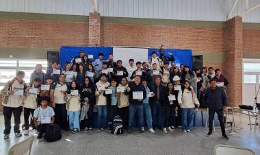 En Chepes brindaron charla sobre Higiene y Seguridad en Obra