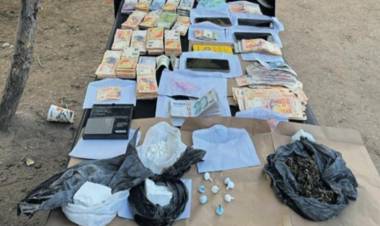 La Policía logró el secuestro de más de 290 dosis de cocaína y 90 de marihuana