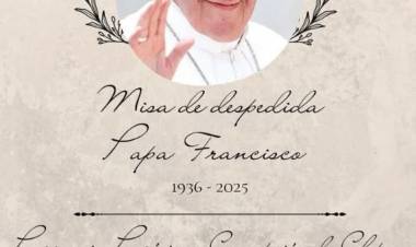 Chepes: Misa de despedida al Papa Fracisco en la Iglesia local