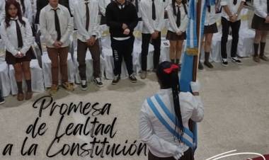 Chepes: Alumnos del secundario prometerán lealtad a la Constitución Nacional