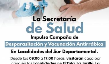 La Jarilla, El Tala: Se viene una campaña de desparasitación y vacunación antirrábica