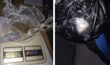 Detuvieron a motociclista por narcomenudeo en la Ruta 75