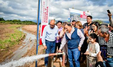 Se almacenaron en Chamical 170 millones de litros de agua en represas comunitarias