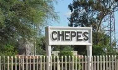 Chepes: roban puerta de aluminio de obra en construcción