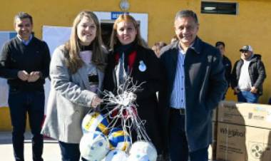 Educación puso en marcha los Juegos Rosarianos en Olta