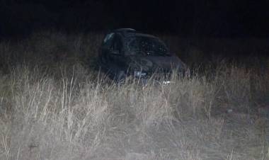 Capital: vuelco en Ruta Nacional 38 deja a conductora con traumatismos leves